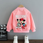 Disney Kids Mickey Mouse Jackets 2022 Spring Autumn Children Cartoon-TB01001-Veeddydropshipping
